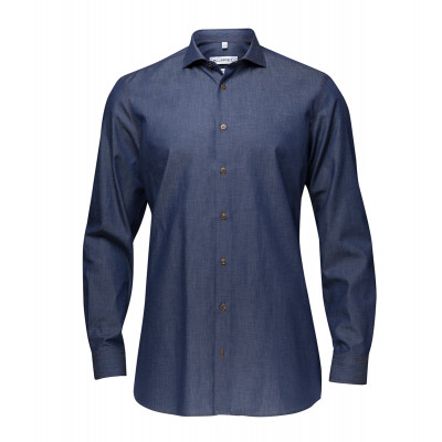 Kummel John Overhemd Denim Slim Fit LM (72cm)
