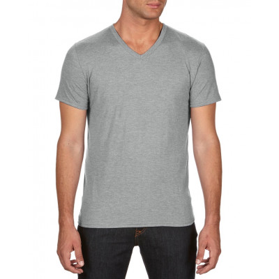Anvil T-shirts Triblend V-neck Heren
