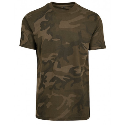 Best Seller Camo Round Neck Tee Heren