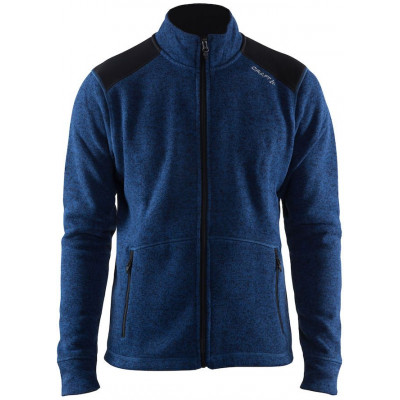 Craft Noble Zip Jacket heavy Knit Fleece Heren