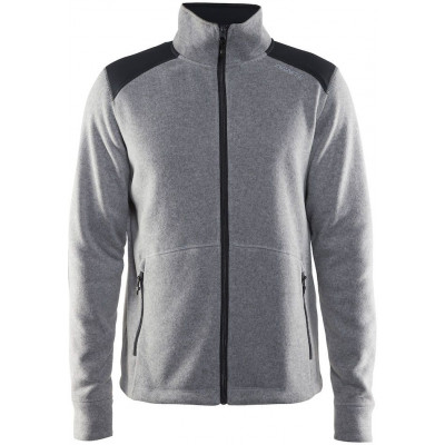 Craft Noble Zip Jacket heavy Knit Fleece Heren