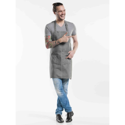 Schort Base Grey Denim