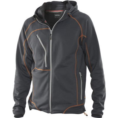 Hooded fleece vest