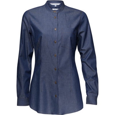 Jessica Dames Blouse Denim Classic Fit LM