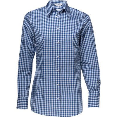 Lotte Dames Blouse geruit Classic Fit LM