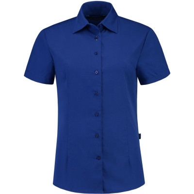 Lemon and Soda Blouse Poplin Korte Mouw Dames