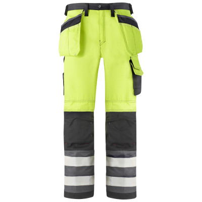 Broek High Visibility klasse 2 met holsterzakken