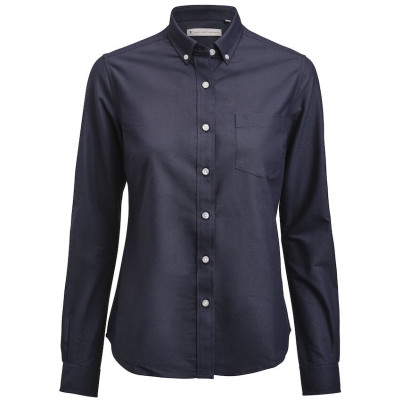 Allen Oxford Overhemd Regular Fit Dames