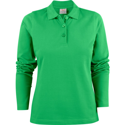 Printer Polo Surf lange mouw Dames