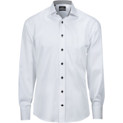 Overhemd Stripe contrast Heren (Contemporary Fit)