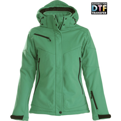 Gevoerde Softshell jas Skeleton Dames