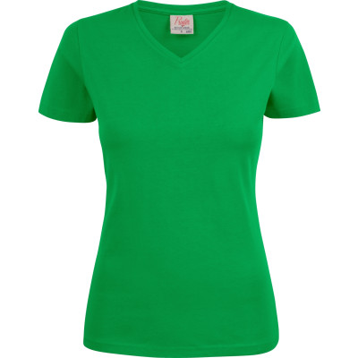 T-shirt heavy V-neck Dames