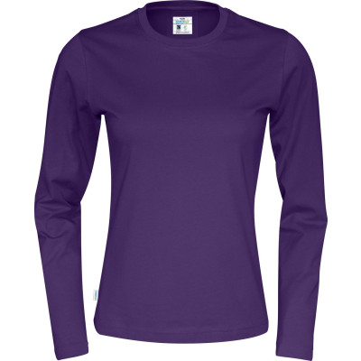 Basic T-shirt Lange Mouw Dames