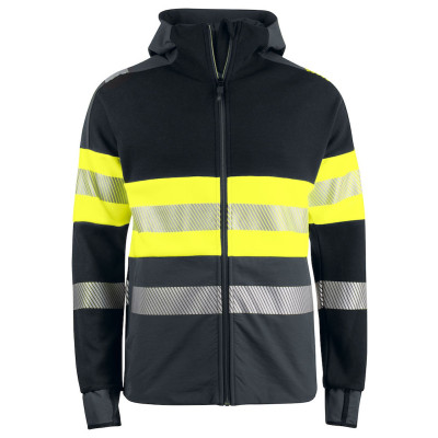 Hooded vest en ISO 20471 Klasse 1 
