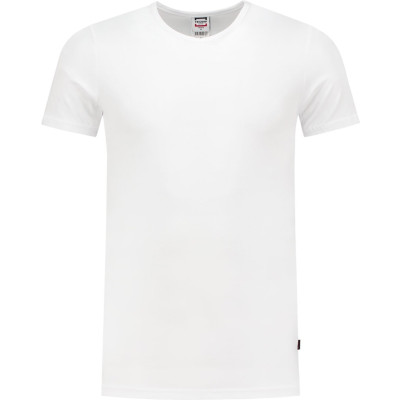T-shirt Elastan Slim FIt V-hals Heren