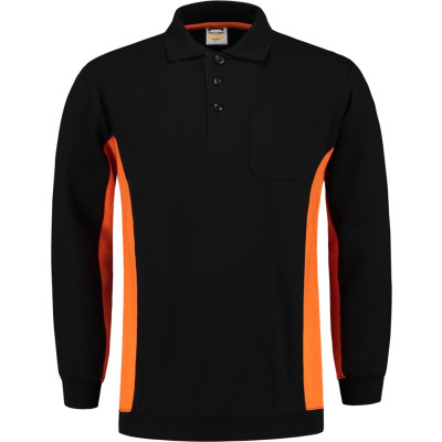 Polosweater Bi-color Met Borstzak