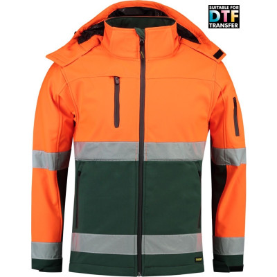 Jas, Softshel Jack High Visibility EN471