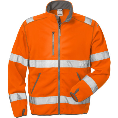 High vis softshelljack klasse 3