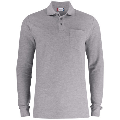 Basic Polo LS Pocket