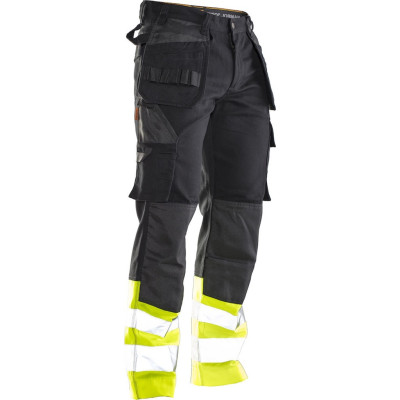 Cotton Werkbroek holsterpockets High Vis. Kl.1