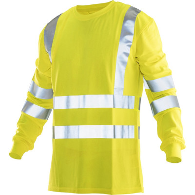 T-shirt Lange Mouw High Visibility