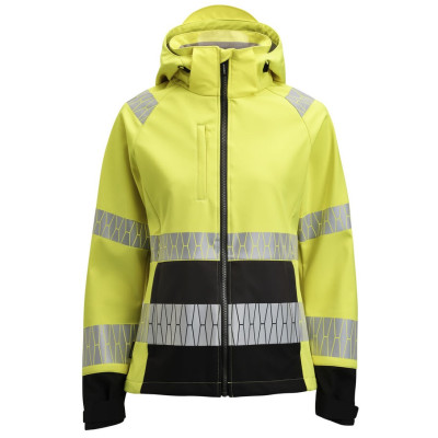 Softshell Jacket Hi-Vis Dames