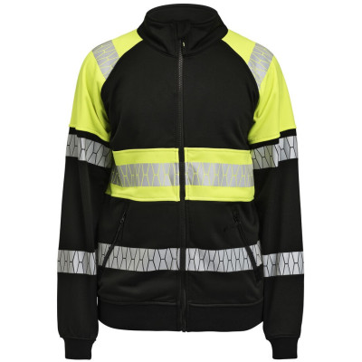 Sweatshirt Full-Zip Hi-Vis