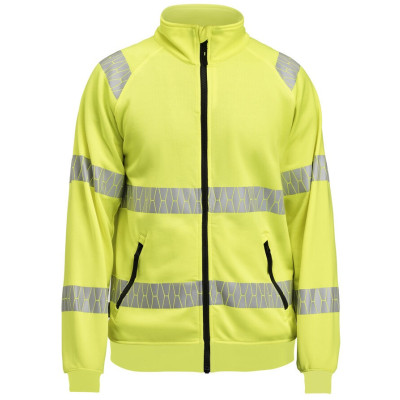 Sweatshirt Full-Zip Hi-Vis